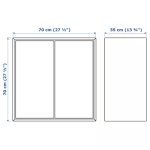 EKET Gabinete De Puerta Blanco Armado - Imagen 6