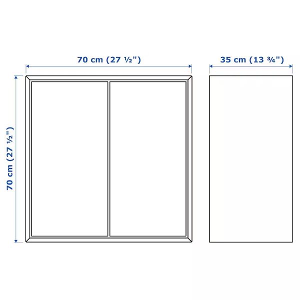 EKET Gabinete De Puerta Blanco Armado - Imagen 6