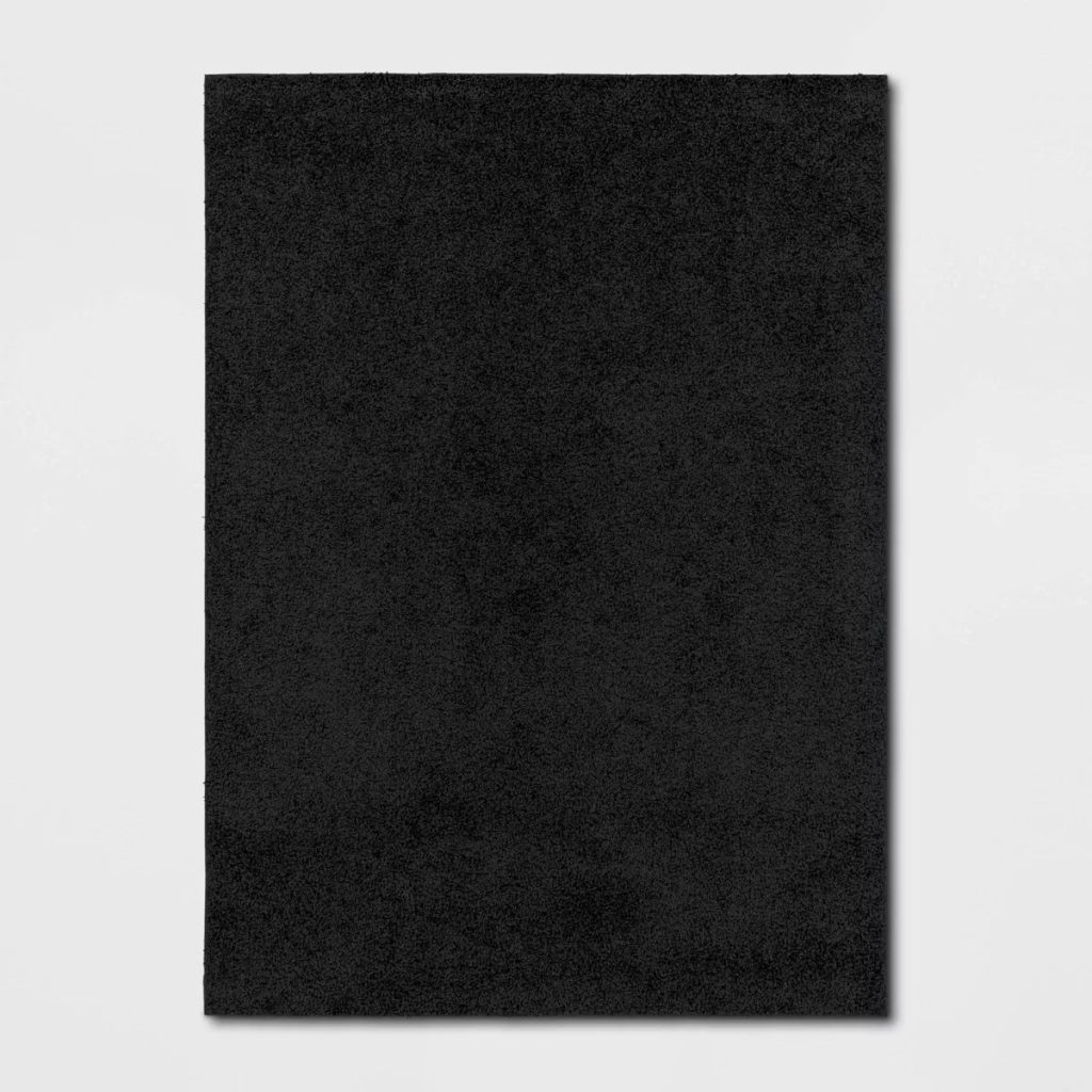 Alfombra Negra 120 X 160 cm Deco Express PTY IKEA Panamá