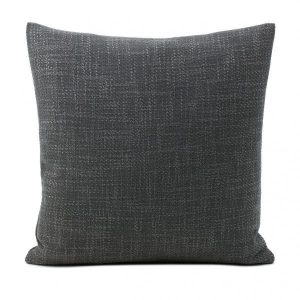 Cojín Gris Oscuro 60X60 Cm Con relleno
