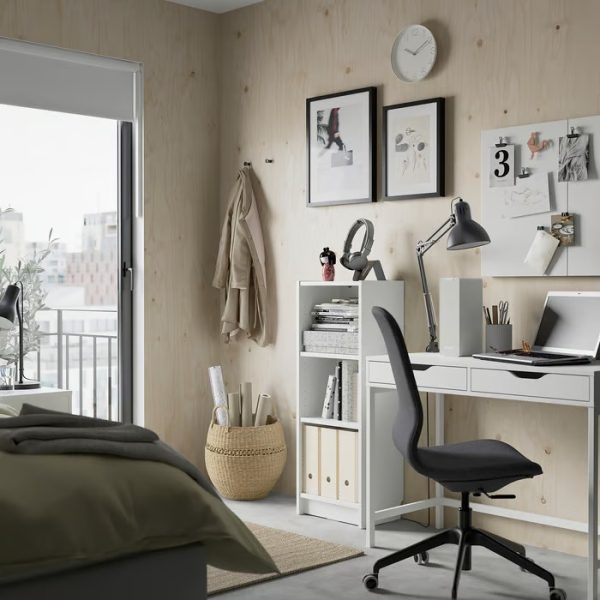 BILLY Librero Blanco Delgado Chico Blanco - Imagen 2