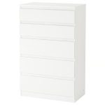 KULLEN Gavetero 5 gavetas Blanco