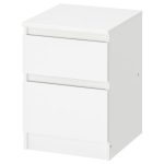 KULLEN Mesita de Noche Blanca