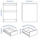 KULLEN Mesita de Noche Blanca - Imagen 4