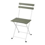 TARNO Mesa y 2 Sillas de Madera Verde - Imagen 4