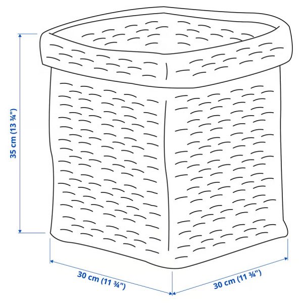 TJILLEVIPS Cesta de Yute - Imagen 3