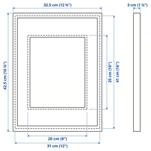 RODALM Marco Natural 31cmx41cm - Imagen 3