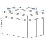 DRONA Cesta Negra para Librero - Imagen 4