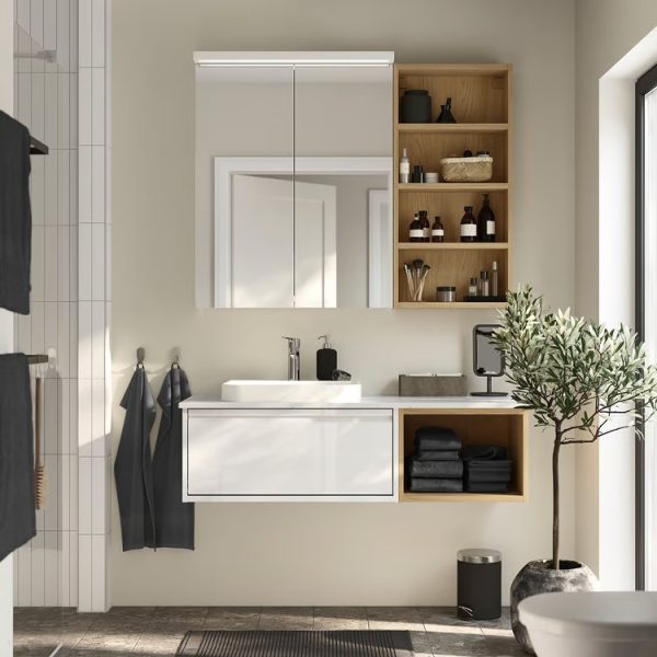 HAGAAN Estante de Pared Efecto Roble - Imagen 2