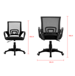 Silla de Oficina con Base Negra - Imagen 4