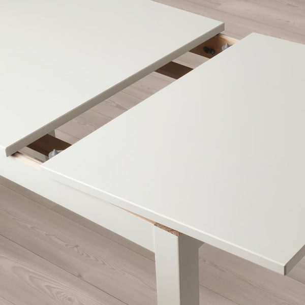 LANEBERG Mesa Extensible Color Blanco - Imagen 2