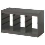 TROFAST Estante Horizontal en Color Gris Oscuro