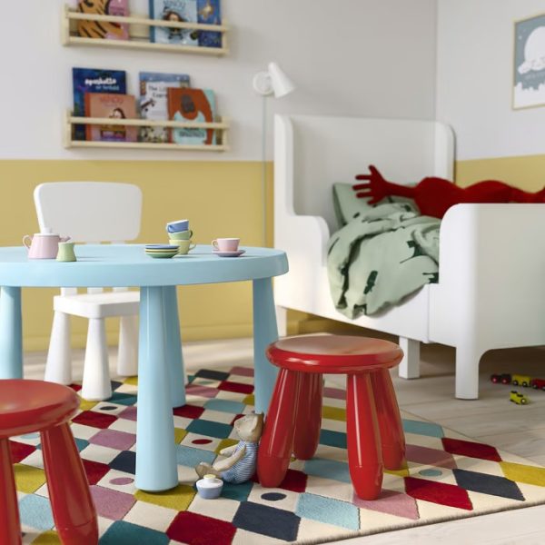 MAMMUT Taburete Plástico color Rojo - Imagen 2