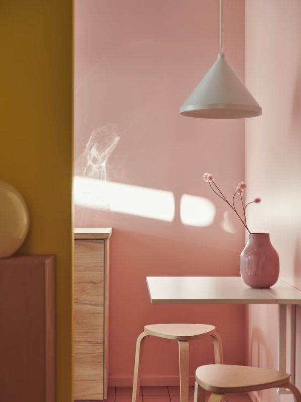 NORBERG Mesa Abatible de Pared Blanca - Imagen 3