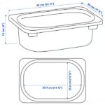 TROFAST Caja Mediana Color Naranja - Imagen 4