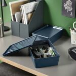 KUGGIS Caja con Tapa Negro-Azul - Imagen 2