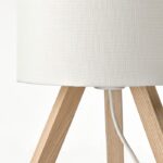 STORSEGEL Lámpara de Mesa, Color Ceniza Blanco - Imagen 3