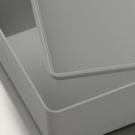 KUGGIS Caja con Tapa Gris Claro - Imagen 3