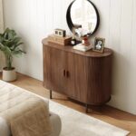 APARADOR de Madera con puertas Roble