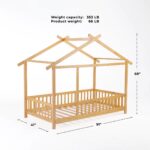 Cama infantil de madera maciza - Imagen 3